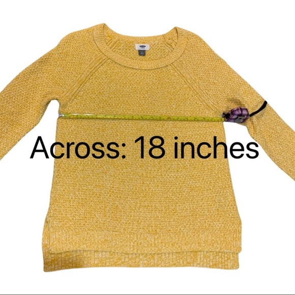 Old Navy Yellow Knit Sweater 
Size: M - Picture 6 of 9